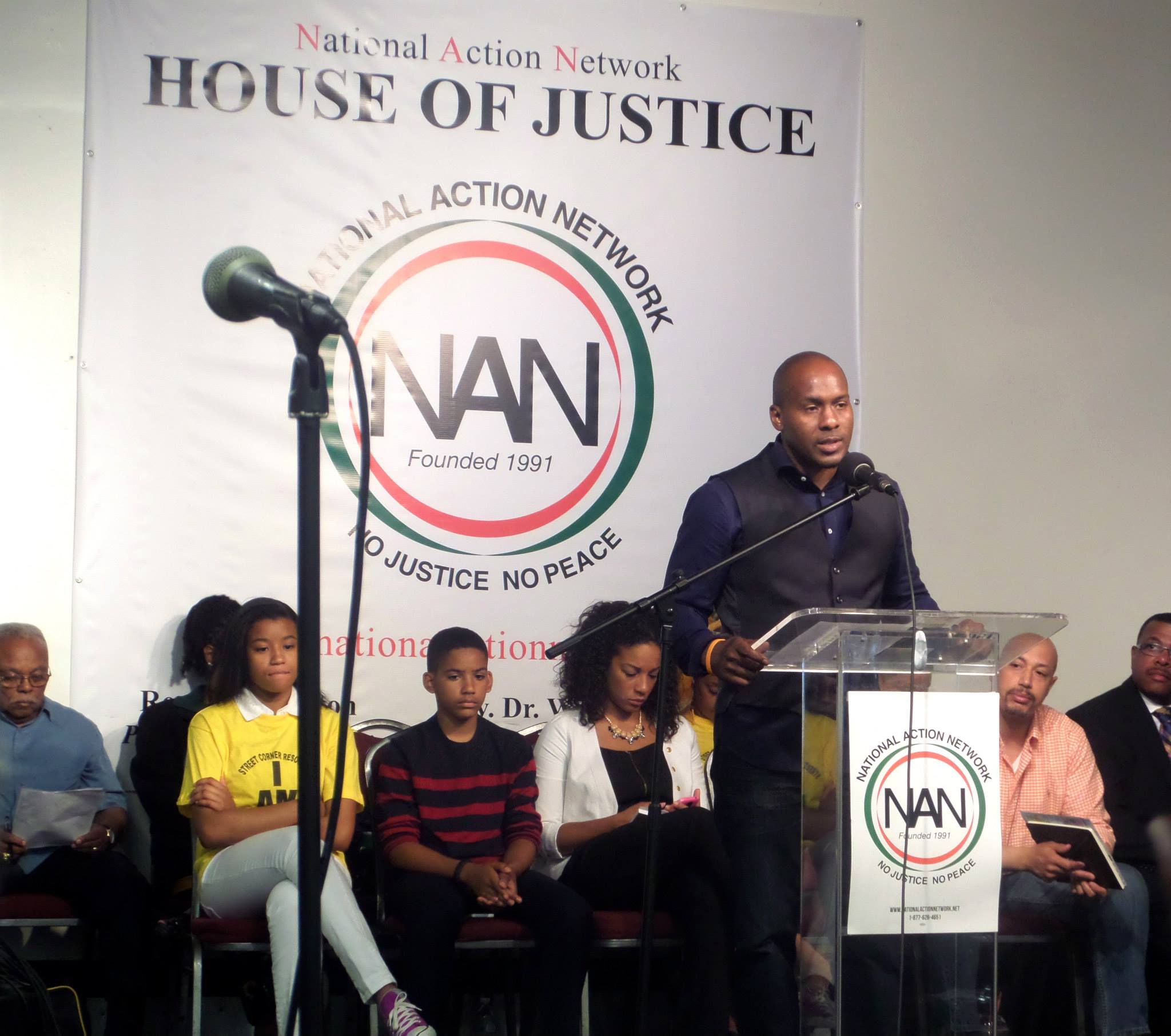 Chris Foye at NAN — House of Justice